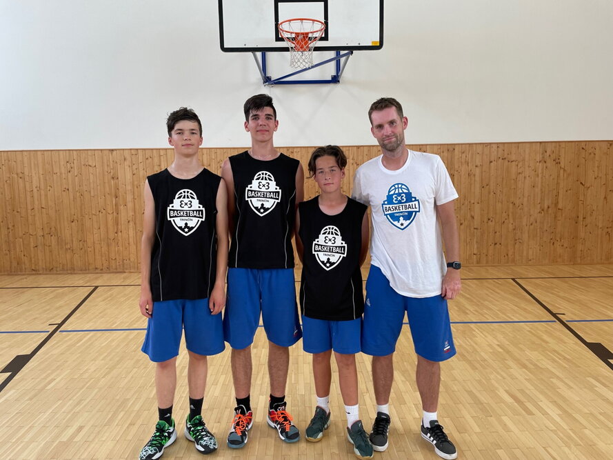 Trenčania nakoniec bronzový na 3x3 turnaji v Kroměříži